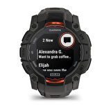 Garmin Instinct 3 – 50 mm, Solar Kömür Siyahı