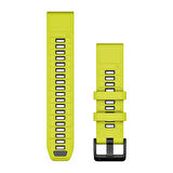 Garmin QuickFit 22 mm Yedek Kayış - Sarı/Grafit