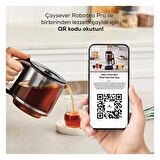 Kaliko Robotea Pro 4 In 1 Konuşan Cam Çay Makinesi Black Copper
