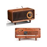 Helsınkı Machıne Cm-1964Bt Nostaljik Şarjlı Fm Radyo, Handfree Aux+Usb Ve Tf Card Okuyuculu Mp3