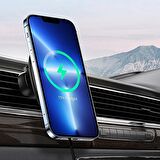Kaliko Kablosuz Şarj 15W Araç Şarjı Magsafe Araç Telefon Tutucu Iphone 14 13 12 11 Pro Max Araç Şarj
