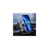 Kaliko Kablosuz Şarj 15W Araç Şarjı Magsafe Araç Telefon Tutucu Iphone 14 13 12 11 Pro Max Araç Şarj