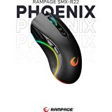 Kaliko Smx-R22 Phoenix Siyah 7 Tuşlu Rgb 7200Dpi Gaming Oyuncu Mouse