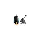 Kaliko Rival 3 Oyuncu Mouse   Glorious Bungee Kablo Tutucu Siyah
