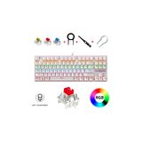 Kaliko K550 Kablolu Hot-Swap Rgb Blue Switch Mekanik Klavye 87 Tuş