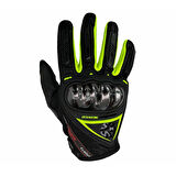 Scoyco MC44 Yazlık Korumalı Motosiklet Eldiveni Siyah/Neon Yeşil