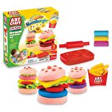 Hamburger Oyun Hamuru ve Kalıp Seti 150 Gr. - Eğitici Oyun Hamuru ve Kalıp Setleri