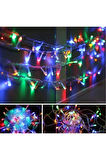Yps-101rgb 100 Ledli 10 Metre Dış Mekan Yılbaşı Süsü Ip65 (ORJİNAL KALİTELİ ÜRÜN)