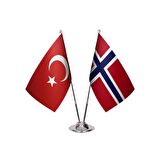 Norveç İkili Masa Bayrağı