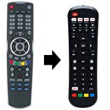 KORAX FULL HD Uydu Alcısı Kumandası