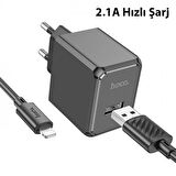 Coofbe USB Hızlı Şarj Aleti Siyah