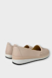 Kadın Ortopedik Delikli Comfort Günlük Ayakkabı BEJ