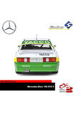 Mercedes-benz 190 Evo Iı 1/18 Ölçek Diecast Metal Model Araba