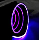 Unico Rgb Desenli Gaming Mouse Pad Desensiz Led Işıklı Baskısız Gaming Mouse Pad