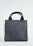 Gri Kadın 25x10x22 cm Omuz Çantası R43ADR57