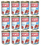 Rinti Yürekli Gurme Köpek Konservesi 400 Gr. X 12 Adet