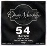 Dean Markley Wound Single 1154 - 054w Elektro Gitar Tek Tel (Sarımlı)