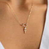 Düğüm Denizatı Kolye