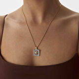 Mineli  Aslan Madalyon Kolye