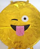 FOLYO BALON EMOJİ DİL ÇIKARAN 18'' D.Ü 6TL