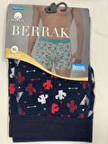 NİVEMESHOME 4480 ERKEK LYCRALI COTTON BOXER DESENLİ XL BERRAK