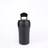 Milo Coven 380 ML Pipetli Çelik Termos Siyah