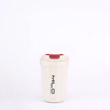 Milo Dery 350 ML Çelik Termos Mug Bej