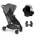 Uppababy Minu V2 Cosmo Travel Sistem Bebek Arabası Greyson - Black