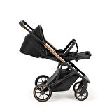 Bagi Nanofold 3 Black Cosmo Travel Sistem Bebek Arabası Black Gold