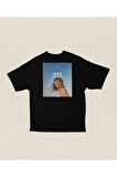 Taylor's Version Şarkıcı Baskılı Unisex Oversize Tişört