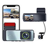 Araç İçi Kamera 1080P Ön Arka Kamera Wifi 64Gb Haiza Kartı Destekler Star Gece Görüşlü