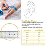 Çelik Kelepçe Altın Kaplama Kadın Hint Model BLZ-618