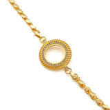 Çeyrek Altın Çerçeve Bileklik Çelik Altın Kaplama Arpa Model BLK-1099