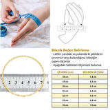 Altın Kaplama Noktalı Dalgalı Model İmitasyon Bilezik-BLZ-3111