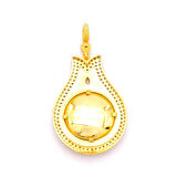 Altın Kaplama Tuğralı Kolye Ucu TGR-717