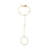 Şahmeran Altın Kaplama Kadın Yıldız Model-SHM-100