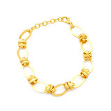 Altın Kaplama Çelik Samanyolu Bileklik BLK-1144