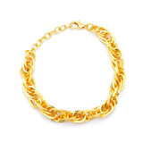 Altın Kaplama Çelik Samanyolu Bileklik BLK-1145