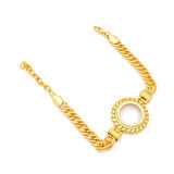 Altın Kaplama Çeyrek Çerçeve Bileklik BLK-1127