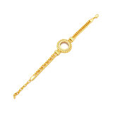 Altın Kaplama Çeyrek Çerçeve Bileklik BLK-1127