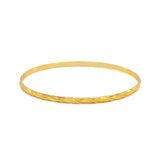 İmitasyon Altın Kaplama 3 mm Baklava Model Bilezik BLZ-3124