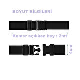 Valiz kemeri 2 adet + etiket 1 adet + Şeffaf pasaport kılıfı 1 adet