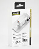 MobiLX 2.4A iPhone 8–14 Pro Max Uyumlu Hızlı Şarj Adaptörü + Lightning Kablo