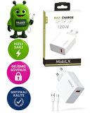 MobiLX 67W Turbo Max Hızlı Şarj Aleti + Type-C USB Kablo