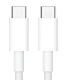 MobiLX 60W Type-C to Type-C Örgülü Şarj ve Data Kablosu (1m) – iPhone & Android Uyumlu