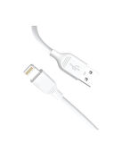 MobiLX MU-01 USB to Lightning Şarj ve Data Kablosu (1m) – iPhone Uyumlu, 3.1A Hızlı Şarj