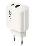 MobiLX 38W Hızlı Şarj Başlığı – PD20W + QC18W | Model: M-06