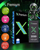 Xpremium iPhone 7 Plus Batarya Pil Süper Yüksek Kapasiteli Güçlendirilmiş 3550 mAh