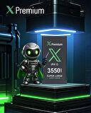 Xpremium iPhone 13 Batarya Pil Süper Yüksek Kapasiteli Güçlendirilmiş 3550 mAh