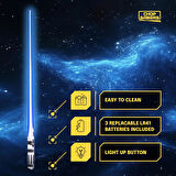 Valkyrie 8 Parça LED Işıklı Chopstik Işık Kılıcı Yemek Çubukları  Star Wars Tema Çöpstik